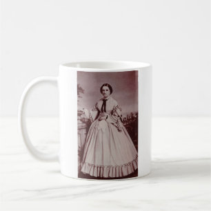Kaffeetasse Frau 1860er Jahre