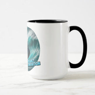 Kaffeetasse für den Planeten