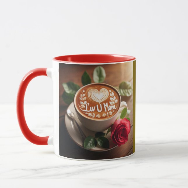 Kaffeetasse für eine Mutter  (Links)