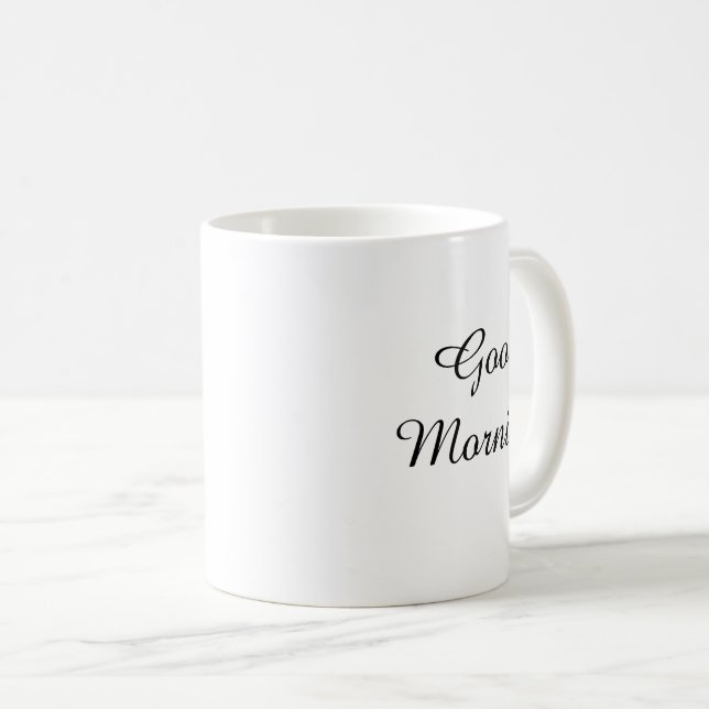 Kaffeetasse für gemütliche Regentage, editierbar (VorderseiteRechts)