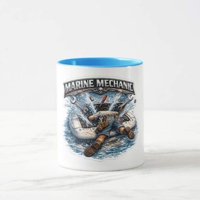Kaffeetasse für Schiffsschlosser (Zentrum)