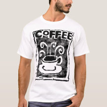 Kaffeetasse für weiße Shirts