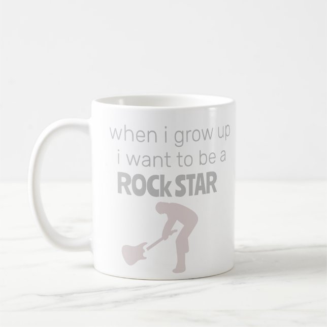 Kaffeetasse Future Rock Star (Links)