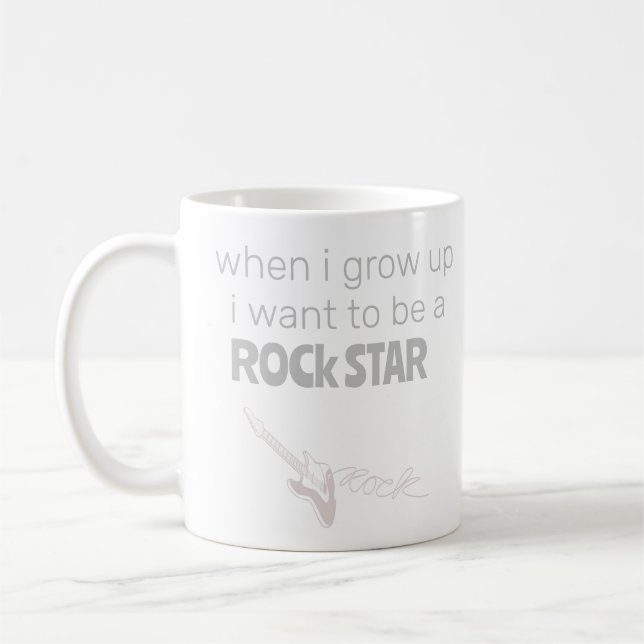 Kaffeetasse Future Rock Star (Links)