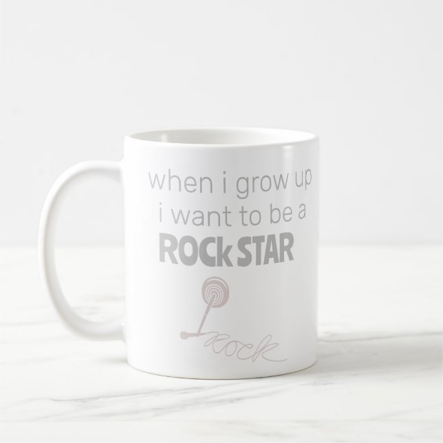 Kaffeetasse Future Rock Star (Links)