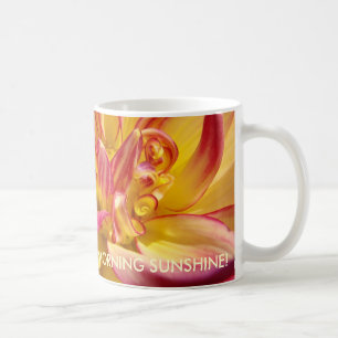 KAFFEETASSE-GESCHENK Dahlie-guter Kaffeetasse