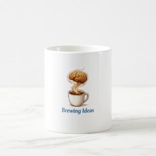 Kaffeetasse 'Ideenbrühen' – Geschenk für kreative 