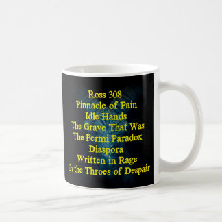 Kaffeetasse In den Fängen der Verzweiflung