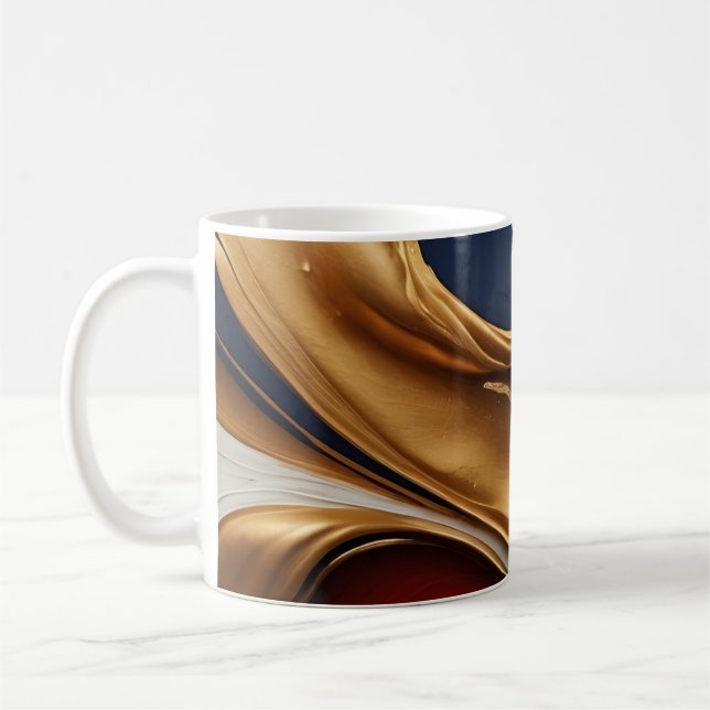 Kaffeetasse in wunderbaren Farben  (Links)