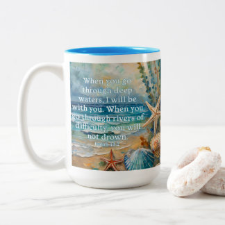 Kaffeetasse Isaiah 43:2 Muschel