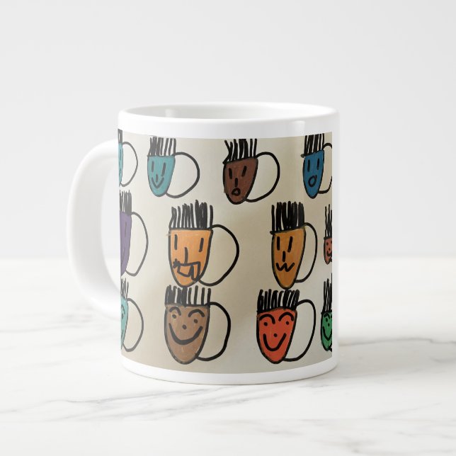 Kaffeetasse Jumbo-Tasse (Vorderseite Links)