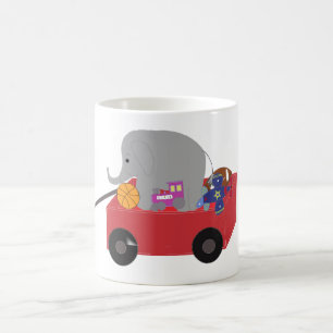Kaffeetasse Kleiner Rote Spielzeugwagen