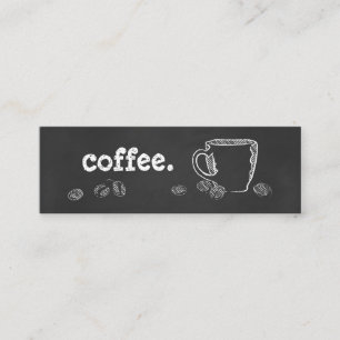 KAFFEETASSE-KREIDE-Loyalitätsprogramm Treuekarte