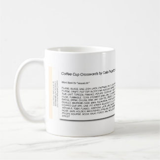 Kaffeetasse-Kreuzworträtsel - Schiffe #1 Kaffeetasse