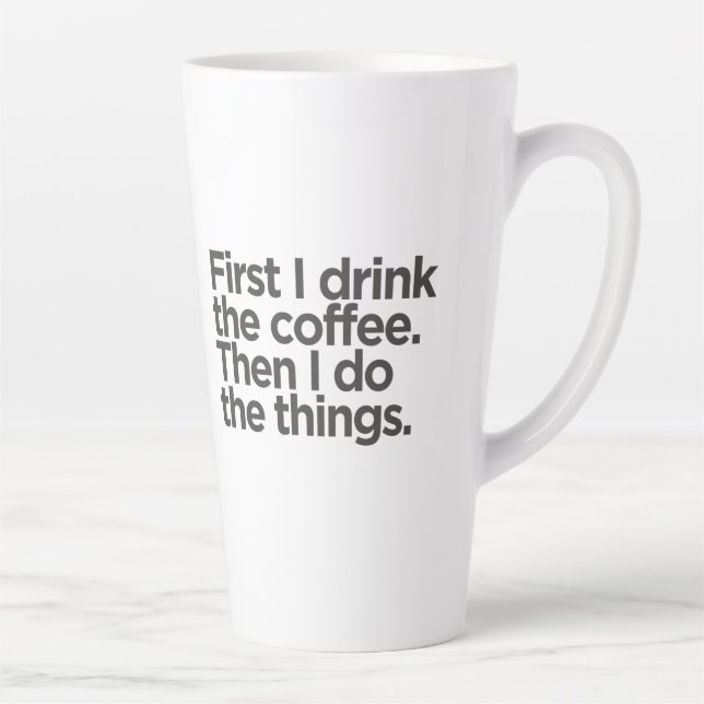 Kaffeetasse Latte Mug Milchtasse (Rechts)