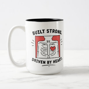 Kaffeetasse Minimalistische anatomische Herztass
