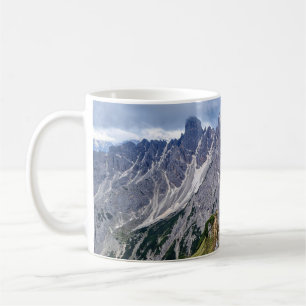 Kaffeetasse mit den Dolomiten