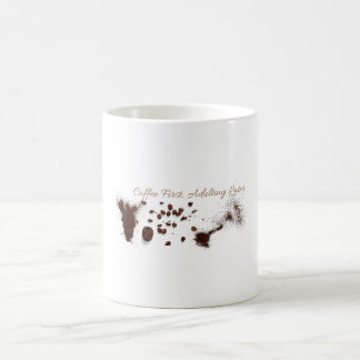 Kaffeetasse mit Design.