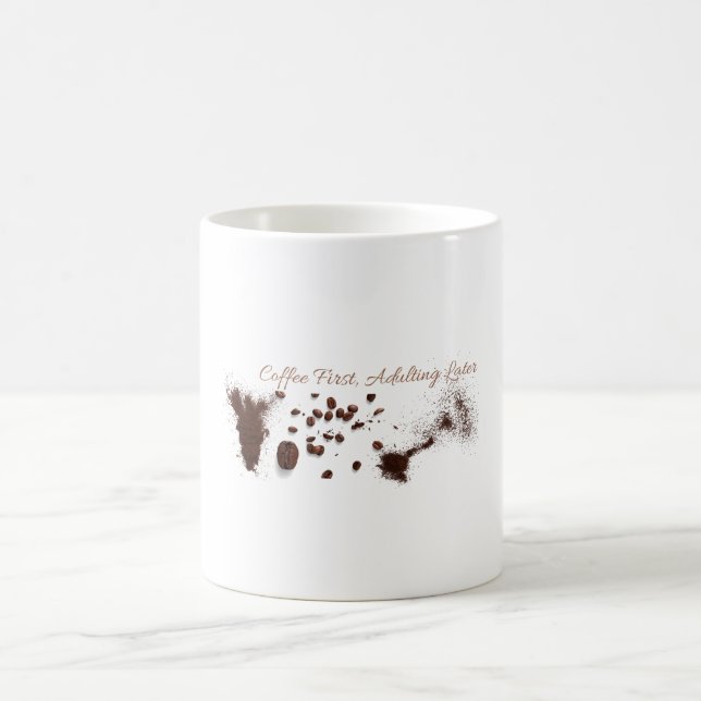 Kaffeetasse mit Design. (Mittel)