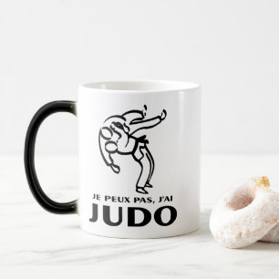 Kaffeetasse mit Judo-Motiv