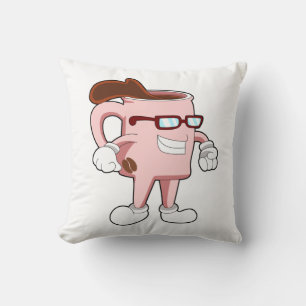 Kaffeetasse mit Kaffee Kissen