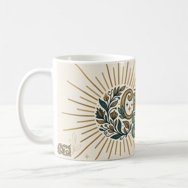 Kaffeetasse mit kreativem Design (Links)