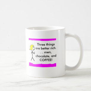 Kaffeetasse mit lustigem Sprichwort