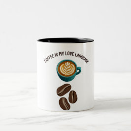Kaffeetasse mit lustiger Aufschrift für Kaffeelieb
