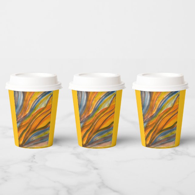 Kaffeetasse Pappbecher (Multi)