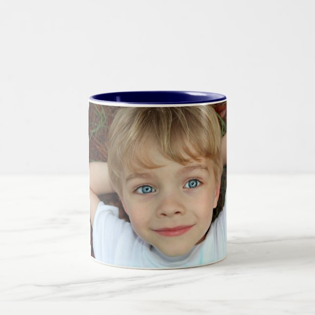 Kaffeetasse personalisiertes Foto (Mittel)