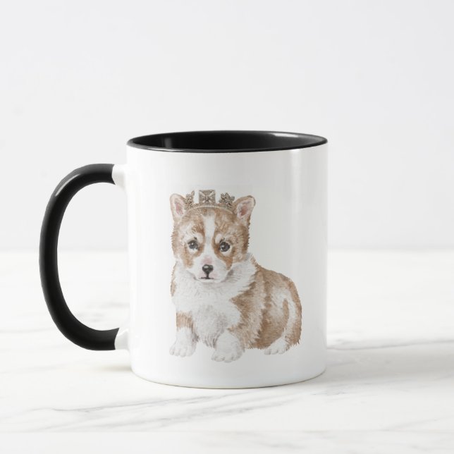 Kaffeetasse Royal Corgi (Links)