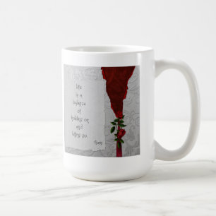 Kaffeetasse, Rumi-Zitat Kaffeetasse