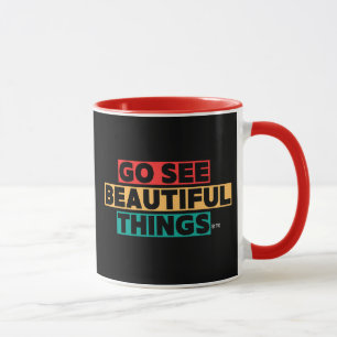 Kaffeetasse 'Schöne Dinge sehen'