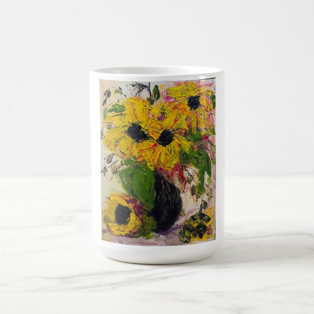 Kaffeetasse Sonnenblumen  (Mittel)