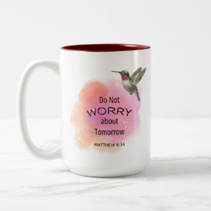 Kaffeetasse Sorgt euch nicht um Morgen