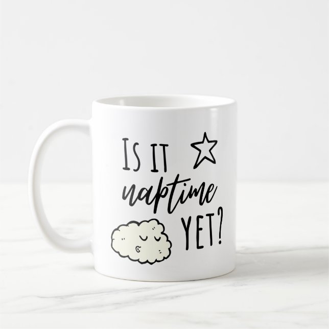 Kaffeetasse stilisierter Text und schwarzes Schaf (Links)
