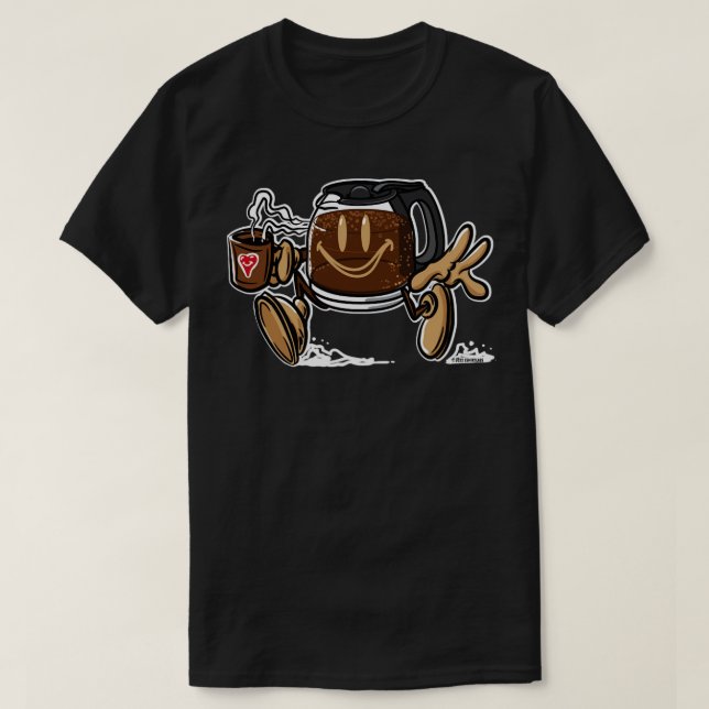 Kaffeetasse T-Shirt (Design vorne)