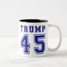 Kaffeetasse-Tasse Donald- Trumppräsidenten-Blue
