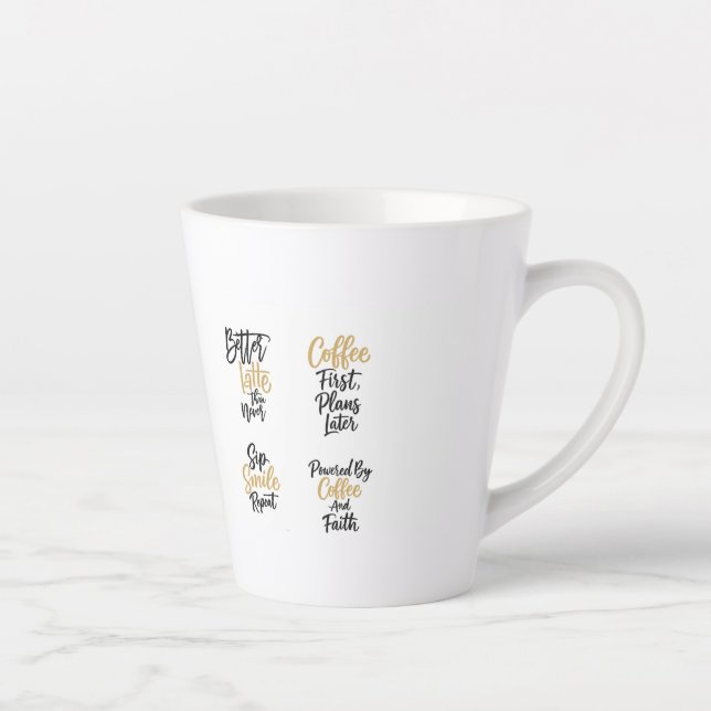 Kaffeetasse zuerst milchtasse (Rechts)