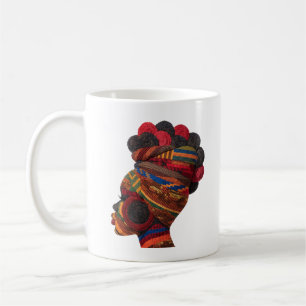 Kaffeetasse zum Feiern der Kunst weiblicher Quilte