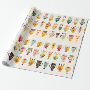 Kaffeetassen Geschenkpapier