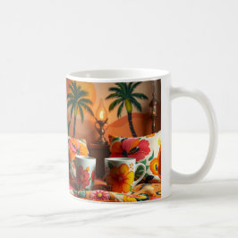 Kaffeetassen und Kissen