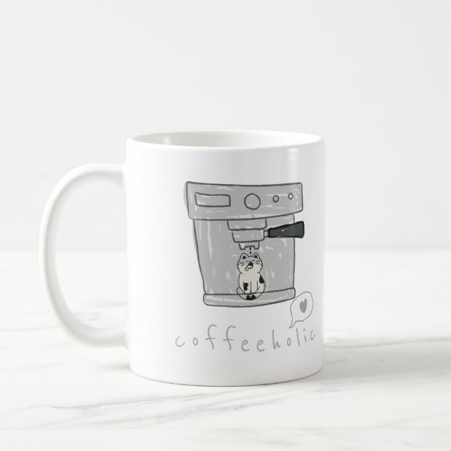 Kaffeetrinker Kaffeetasse (Links)