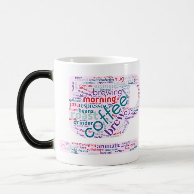 Kaffeetrinker Motivierend Verwandlungstasse (Links)