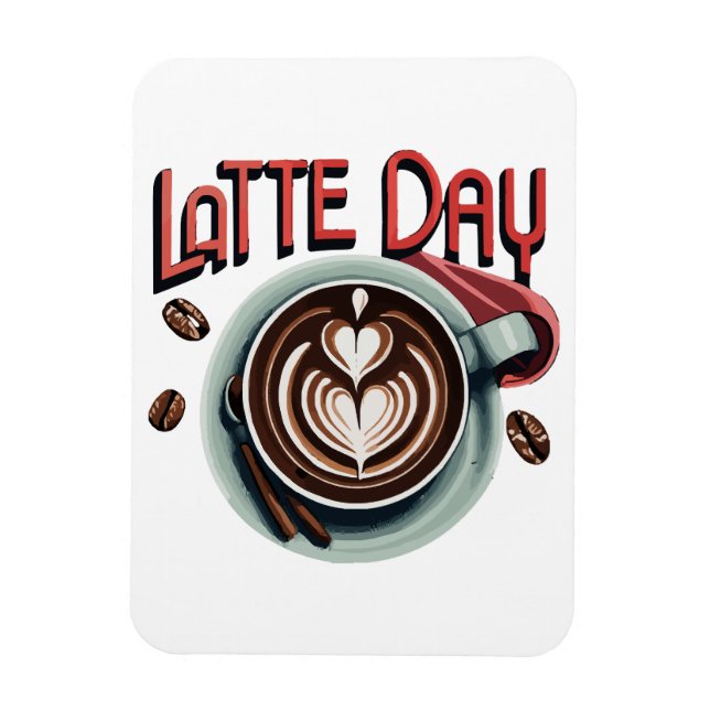 Kaffeetrinks Magnet (Vertikal)