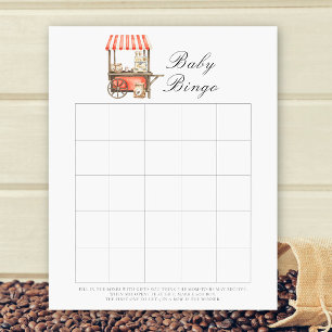 Kaffeetrolley-Babyshower-Bingo-Spiel
