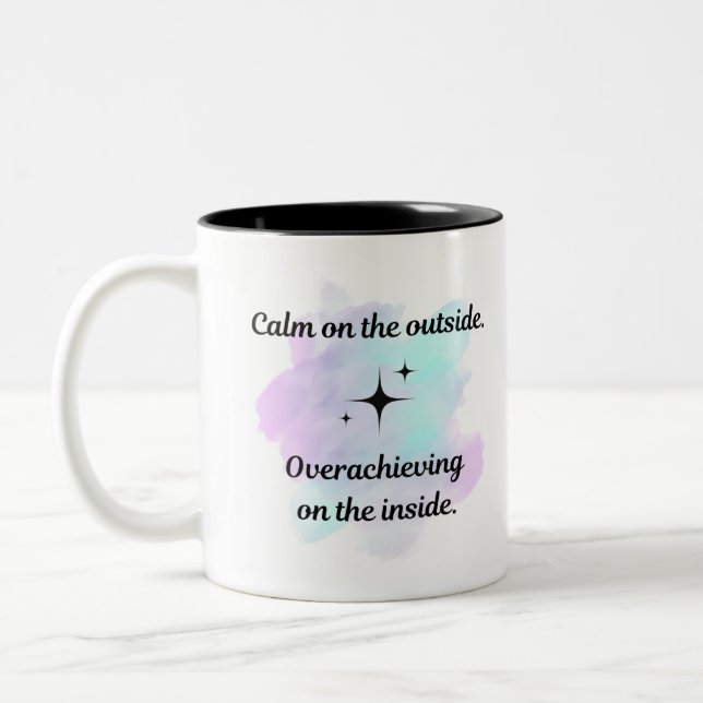 Kaffeeübererfüllung - Tasse (Links)