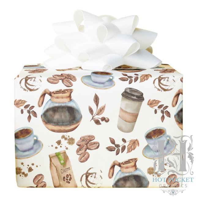 Kaffeeverpackungspapier Geschenkpapier (Von Creator hochgeladen)