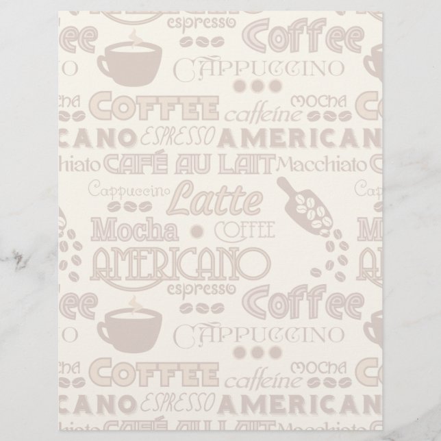 Kaffeewörter (Vorderseite)