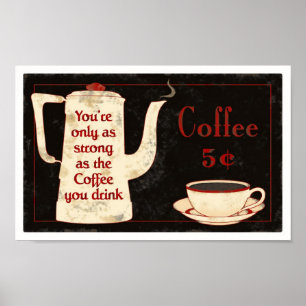 Kaffeezeichen1 Poster
